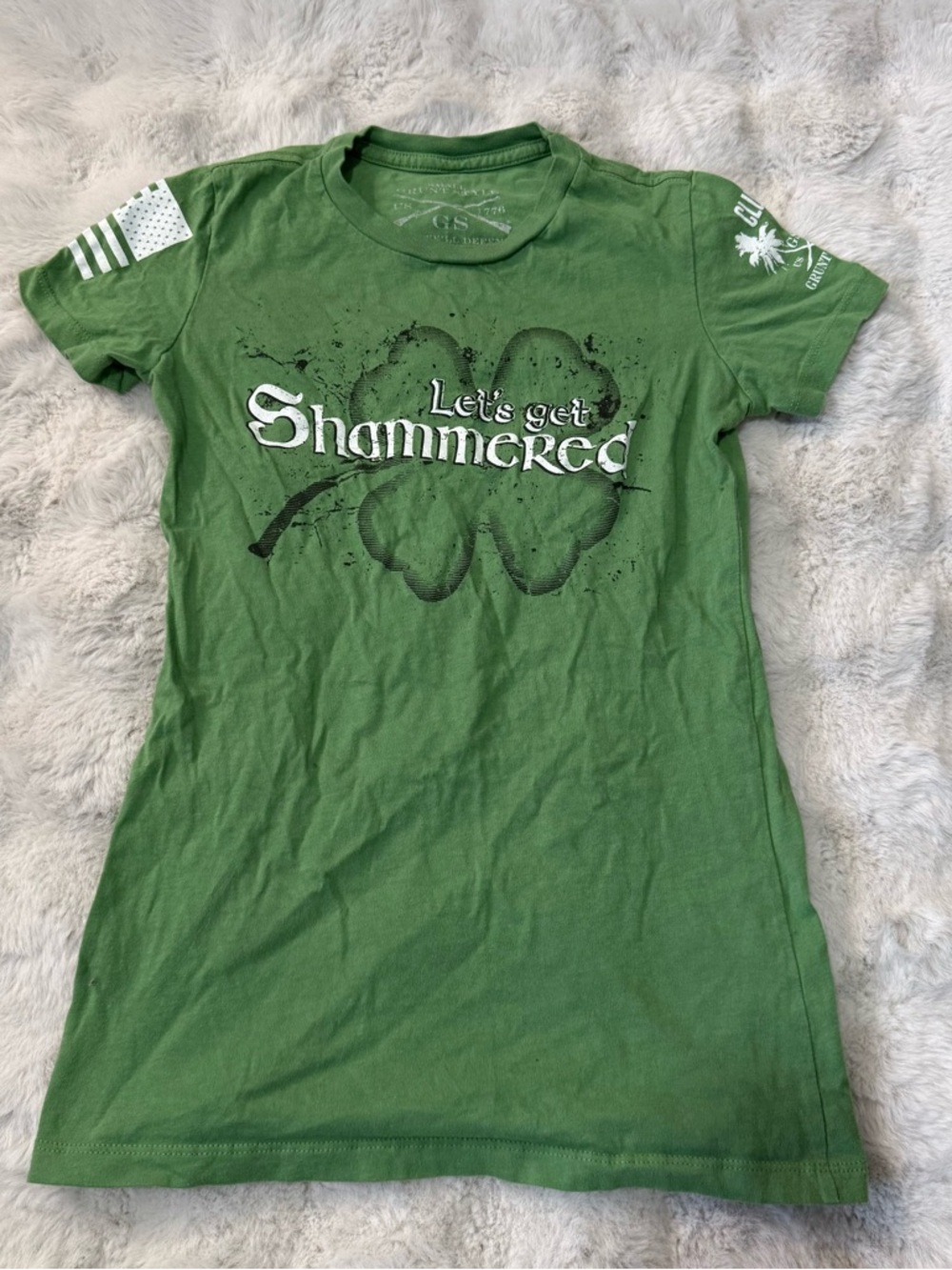 Grunt Style Irish Clover T-Shirt